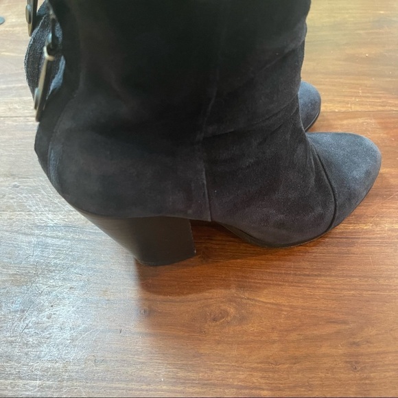 Rag & Bone Blue Suede Bootie 38.5 / 8.5 US - Picture 9 of 13